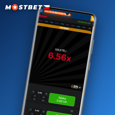 Automatická sázka Auto-Bet v Mostbet Aviator opakující kola bez zásahu hráče