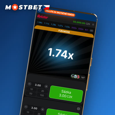 Funkce dvojité sázky Dual Bet v Mostbet Aviator pro dva nezávislé vklady