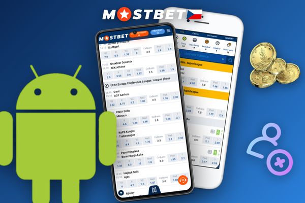 Biometrické přihlášení otiskem prstu v mobilní aplikaci Mostbet na tmavém displeji